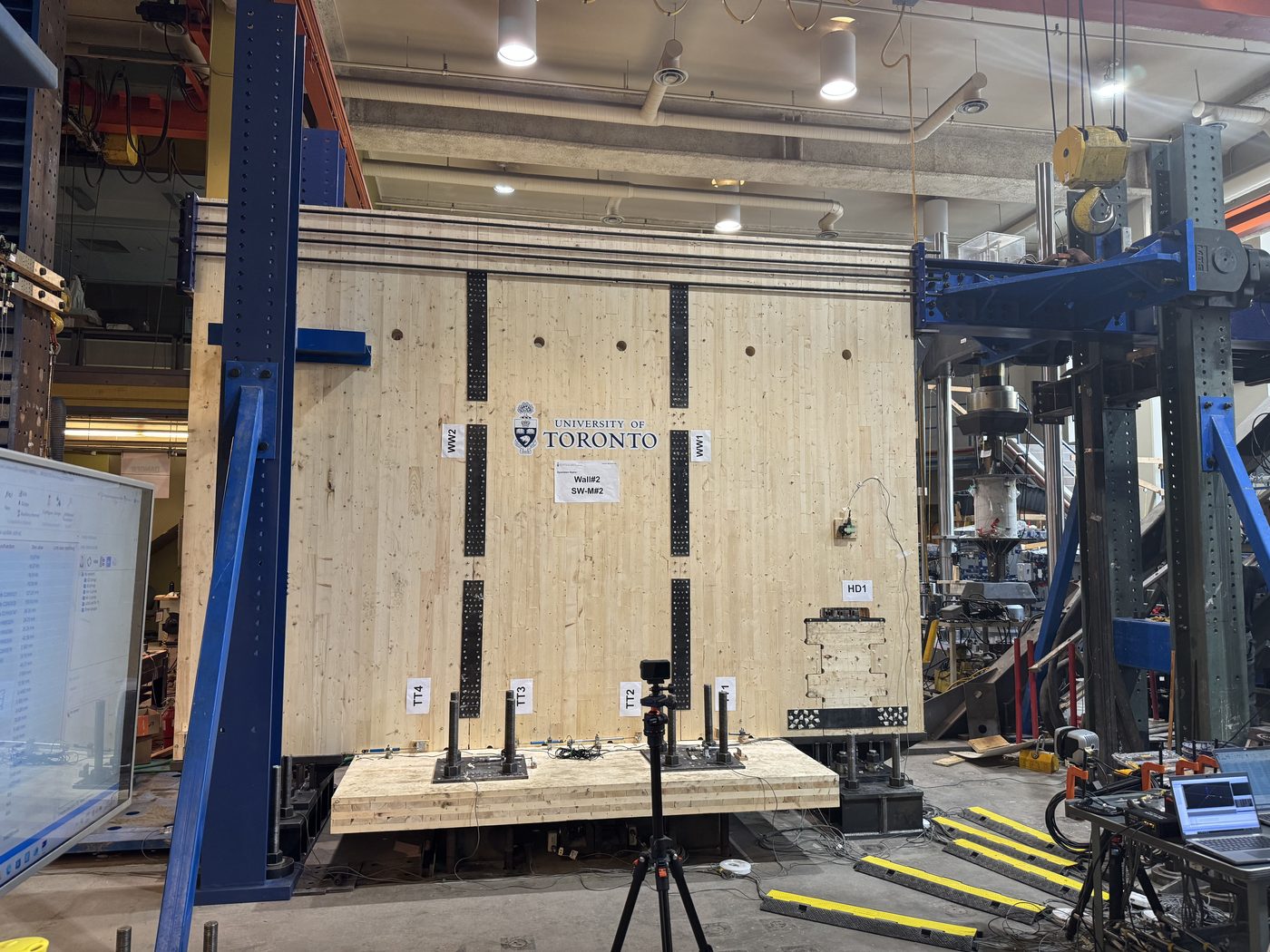 Interlocking CLT Shear Wall Study
