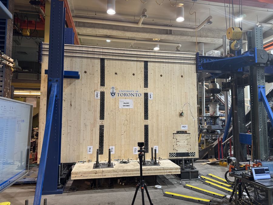 Interlocking CLT Shear Wall Study
