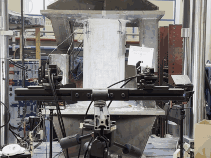 Controlled tensile loading on the MTS 2700 to open cracks stage by stage